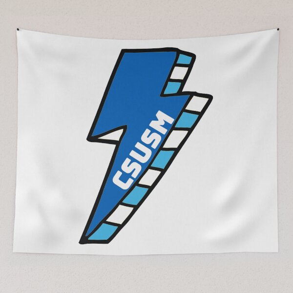 Item preview, CSUSM Cal State San Marcos Lightning Bolt designed and sold by kkosmicki.
