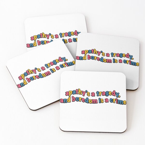 Item preview, Apathy's A Tragedy and Boredom is a Crime designed and sold by kaylee trujillo.
