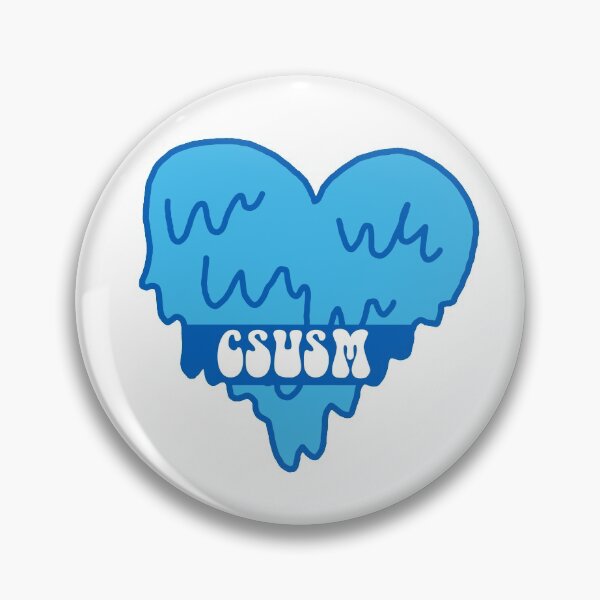 Item preview, CSUSM Cal State San Marcos Heart designed and sold by kkosmicki.