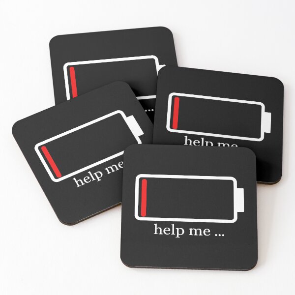 Item preview, Low battery help me ... designed and sold by Vittorio Shop.