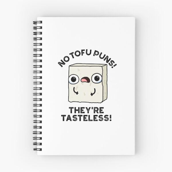 Item preview, No Tofu Puns They're Tasteless Funny Food Puns  designed and sold by punnybone.