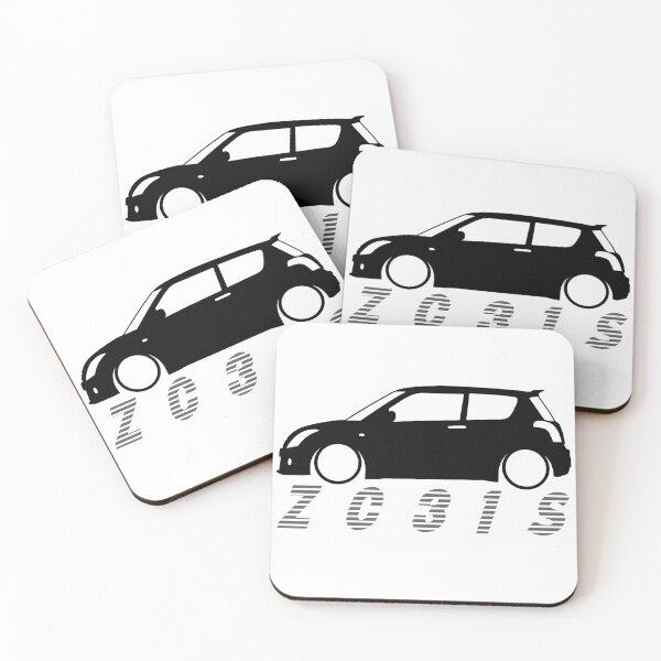 Item preview, Swift Sport ZC31S Black Silhouette Grey text designed and sold by ChasingBRoads.