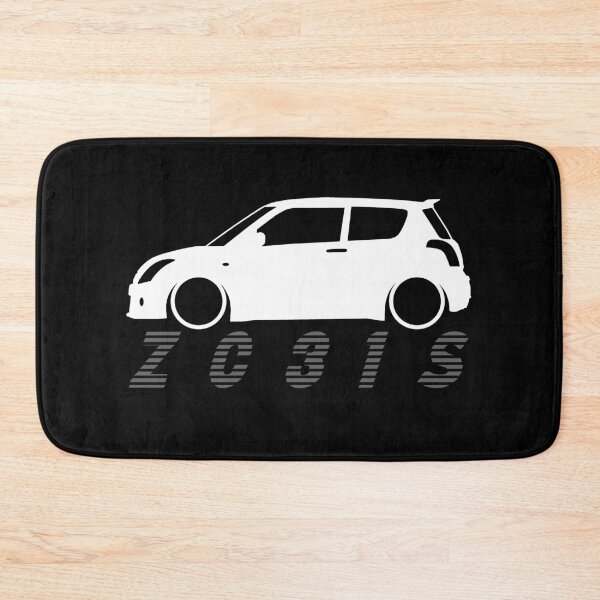 Item preview, Swift Sport ZC31S White Silhouette Grey Text designed and sold by ChasingBRoads.