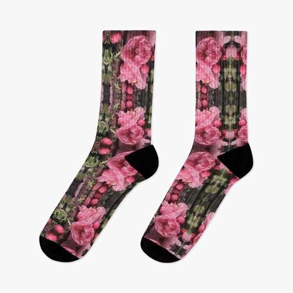 Artikelvorschau, Spring Cherry Blossoms – Pink Perfection on Silver Lichen – Tauhara Retreat Center, 2021 entworfen und verkauft von RoseAromas.