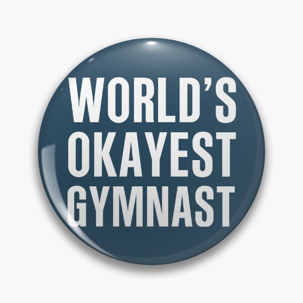 Item preview, Worlds Okayest Gymnast designed and sold by CeciLop.