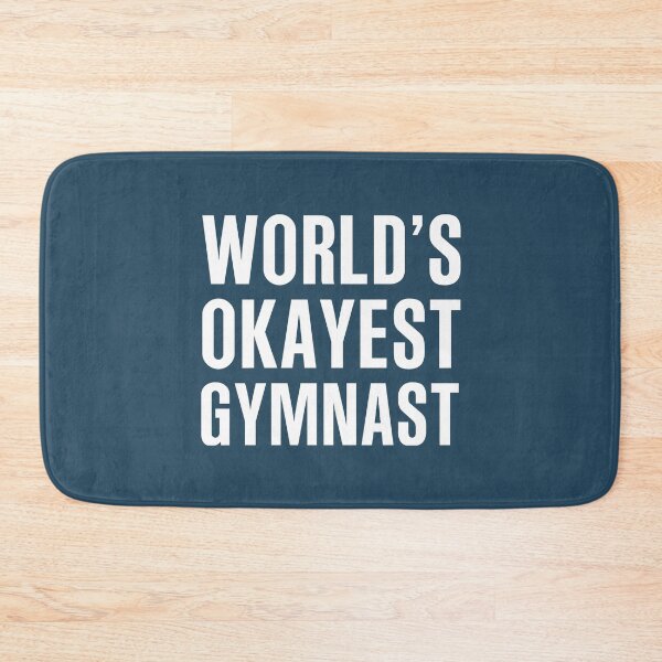 Item preview, Worlds Okayest Gymnast designed and sold by CeciLop.