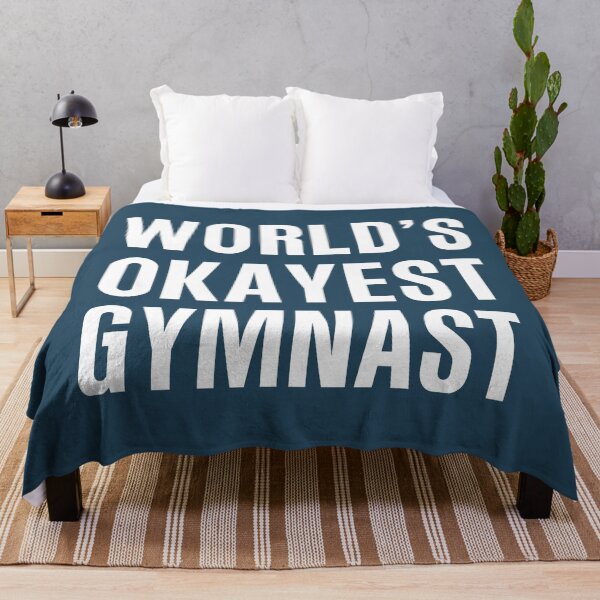 Item preview, Worlds Okayest Gymnast designed and sold by CeciLop.