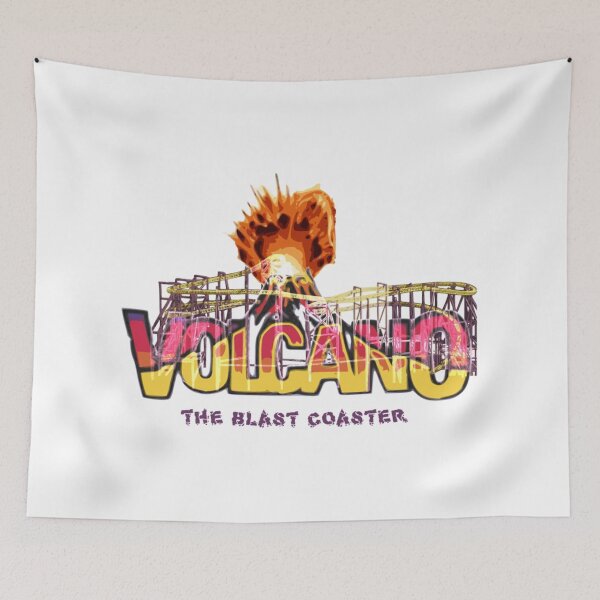 Aperçu de l'œuvre Volcano The Blast Coaster Design créée et vendue par RylanLewisk.