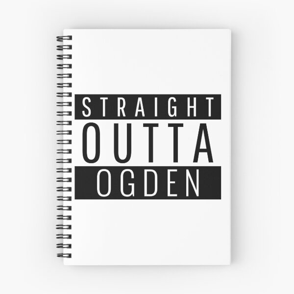 Item preview, Straight Outta Ogden Utah  designed and sold by Teelogic.