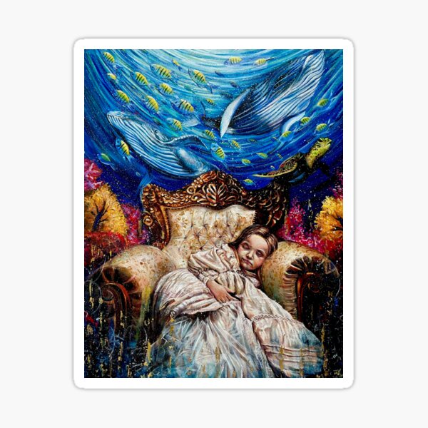 Dream Under Water Sticker