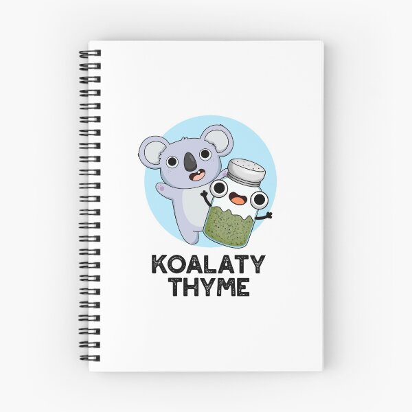 Item preview, Koala-ty Thyme Funny Koala Puns  designed and sold by punnybone.