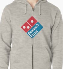 Dominos Pizza Logo Zipped Hoodie