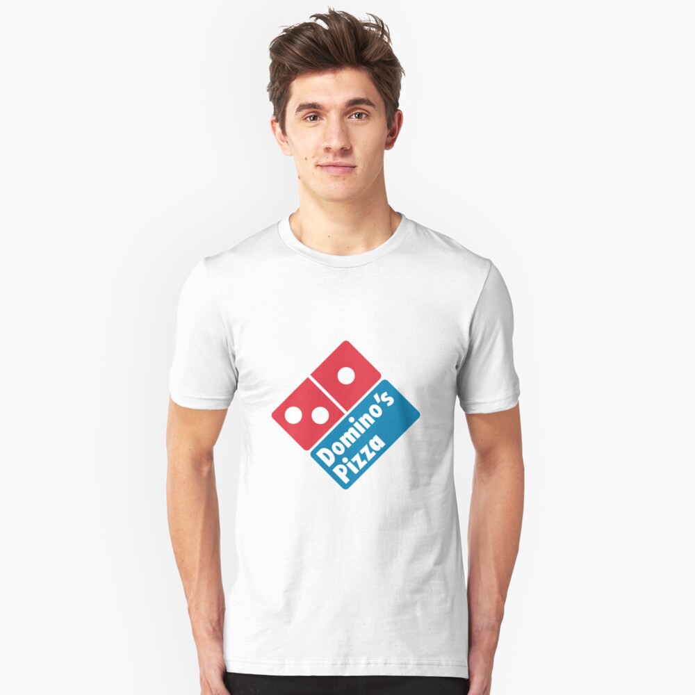 Dominos Pizza Logo Sticker By Bgrygotis Redbubble