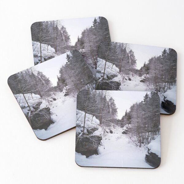 Item preview, Snowfall in a forest in Finland designed and sold by Juba Moni Store.