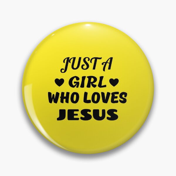Artikelvorschau, Just A Girl Who Loves Jesus entworfen und verkauft von Prayingwarrior.