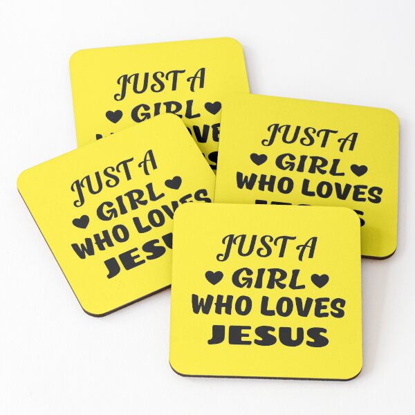 Item preview, Just A Girl Who Loves Jesus designed and sold by Prayingwarrior.