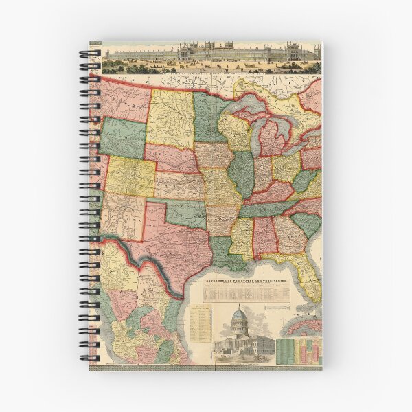 Item preview, Centennial American Republic And Railroad Map of the United States and of the Dominion of Canada - 1875 designed and sold by Djidiouf-PD.