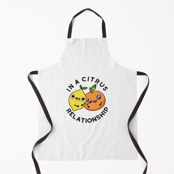 Item preview, In A Citrus Relationship Cute Fruit Puns designed and sold by punnybone.