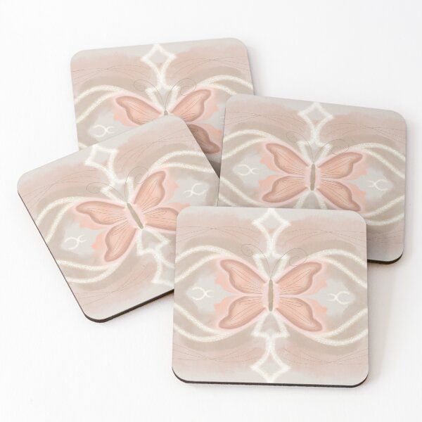 Item preview, Pink and Brown butterfly designed and sold by Sydscriv.