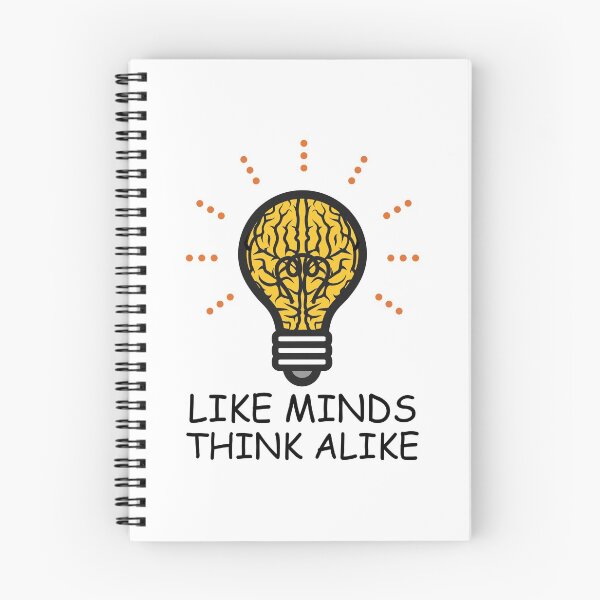 Item preview, Like Minds Think Alike designed and sold by DAFIN.