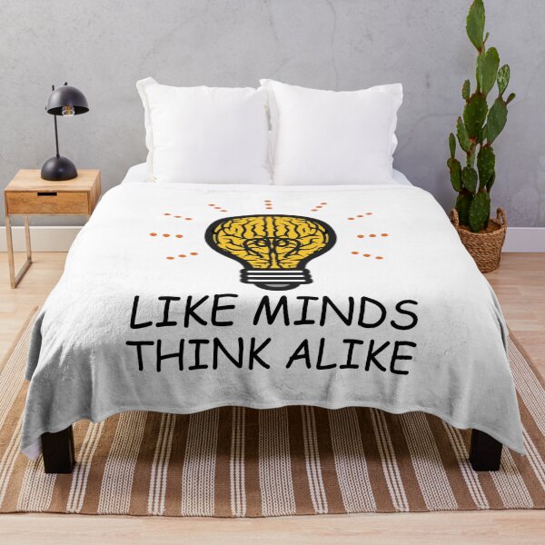 Item preview, Like Minds Think Alike designed and sold by DAFIN.