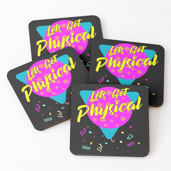 Item preview, Lets Get Physical Workout Gym Tee Totally Rad 80'S designed and sold by ZacharyMarcus.