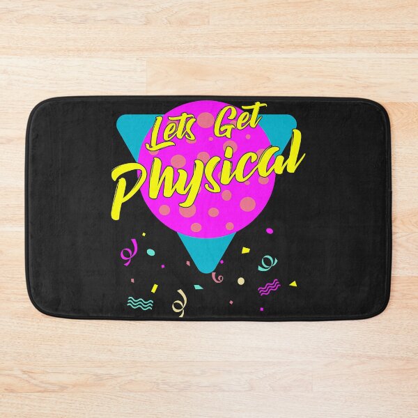 Item preview, Lets Get Physical Workout Gym Tee Totally Rad 80'S designed and sold by ZacharyMarcus.