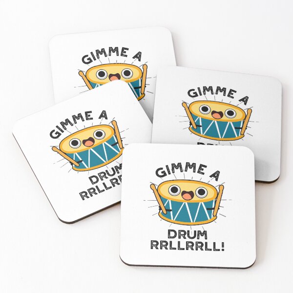 Item preview, Gimme A Drum RRLLRRLL Funny Drummer Puns  designed and sold by punnybone.