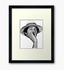 obama kush Framed Print