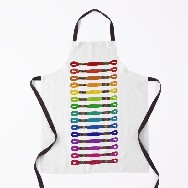 Item preview, Rainbow Embroidery Floss with TRY ME Labels designed and sold by GranniePanties.