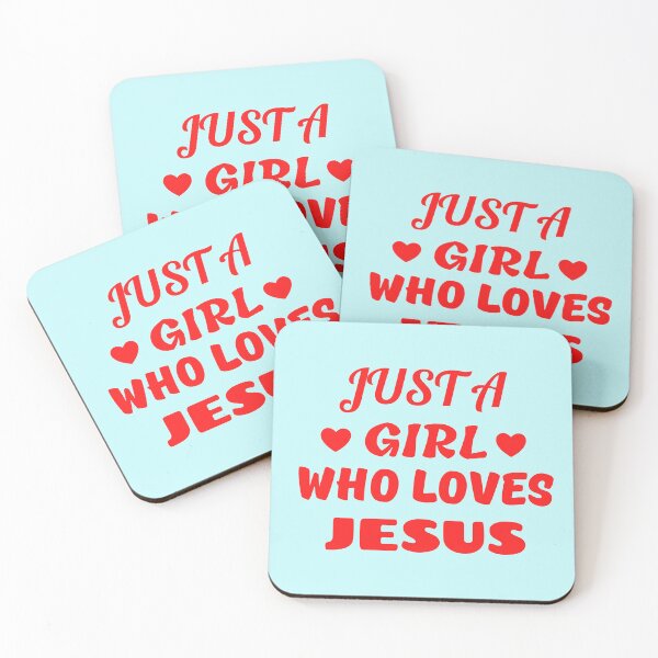 Item preview, Just A Girl Who Loves Jesus designed and sold by Prayingwarrior.