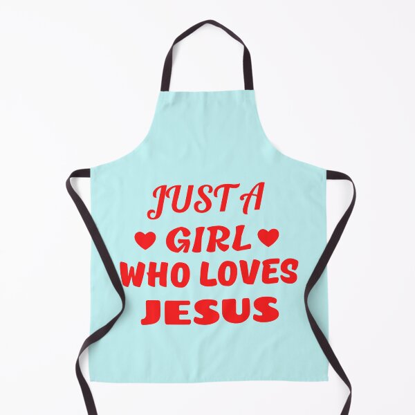 Artikelvorschau, Just A Girl Who Loves Jesus entworfen und verkauft von Prayingwarrior.