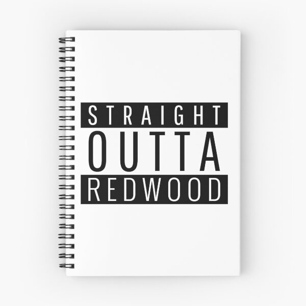 Item preview, Straight Outta Redwood California  designed and sold by Teelogic.