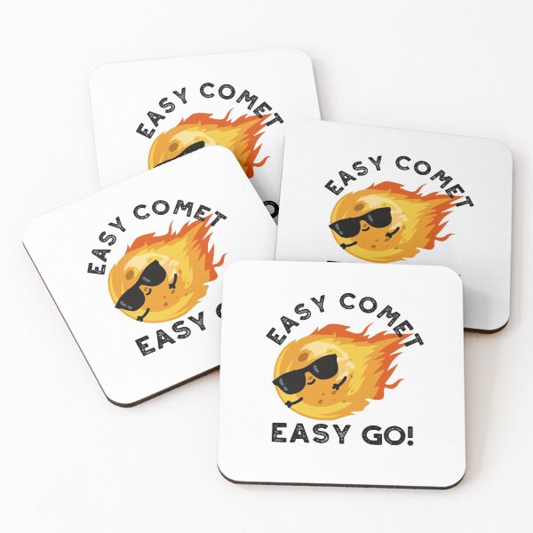 Item preview, Easy Comet Easy Go Funny Funny Astronomy Puns  designed and sold by punnybone.