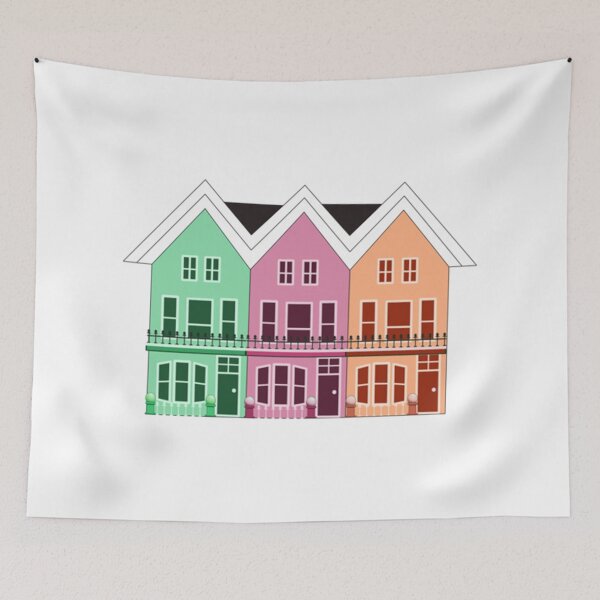 Item preview, Colorful pastel buildings in Italy designed and sold by DeclaDoylen.