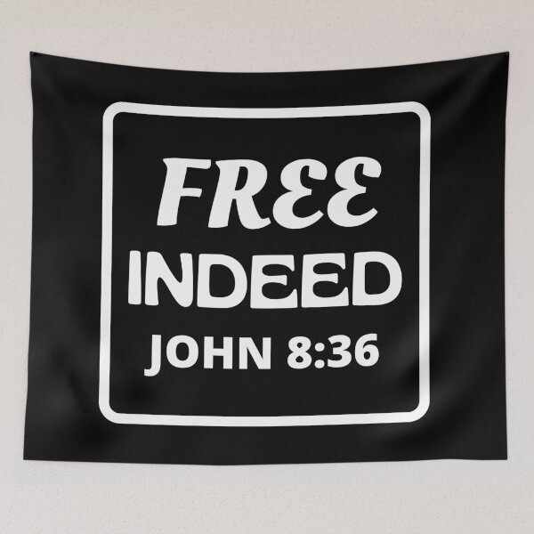 Item preview, Free Indeed - Christian designed and sold by Prayingwarrior.