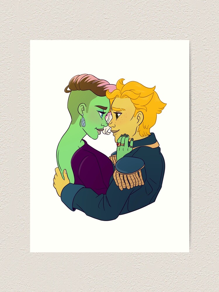 "Dimension 20 A Crown of Candy Saccharina and Annabelle Cheddar" Art