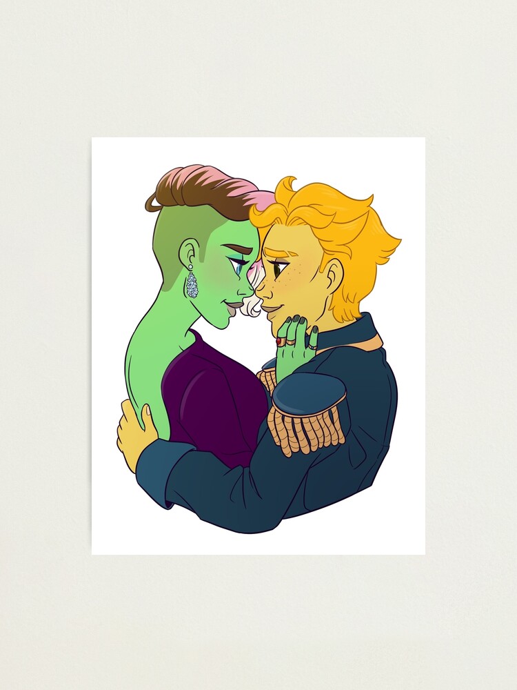 Lámina fotográfica «Dimensión 20 Una corona de caramelo Saccharina y Annabelle Cheddar» de