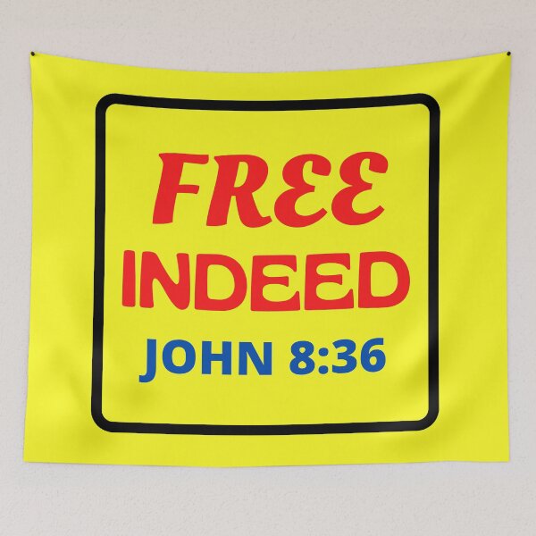Item preview, Free Indeed - Christian designed and sold by Prayingwarrior.