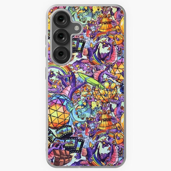 Item preview, figment epcot collage 1 designed and sold by amantu.