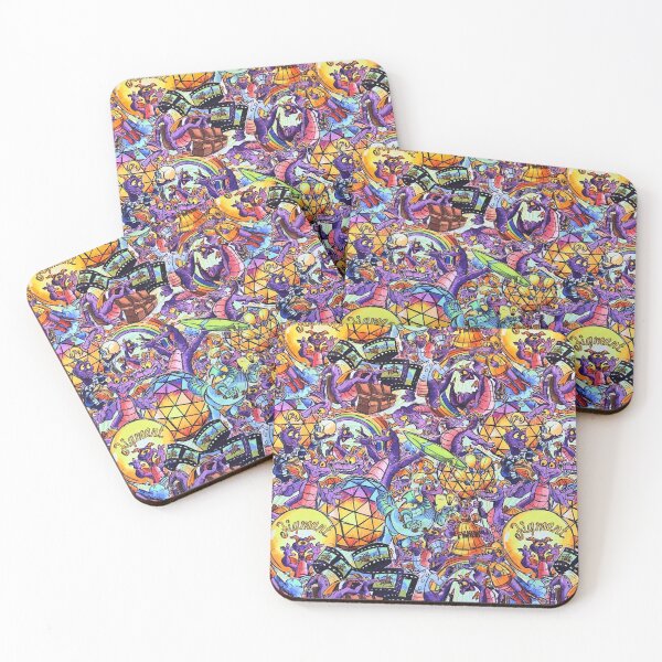 Item preview, figment epcot collage 1 designed and sold by amantu.