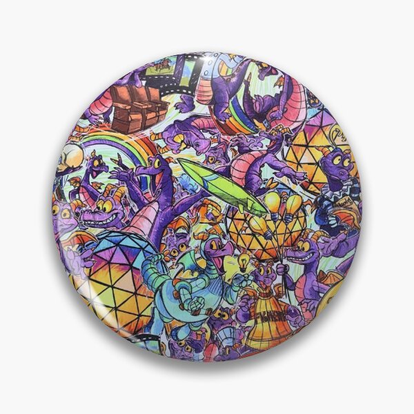 Item preview, figment epcot collage 1 designed and sold by amantu.