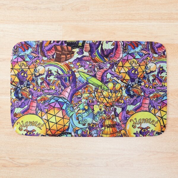 Item preview, figment epcot collage 1 designed and sold by amantu.