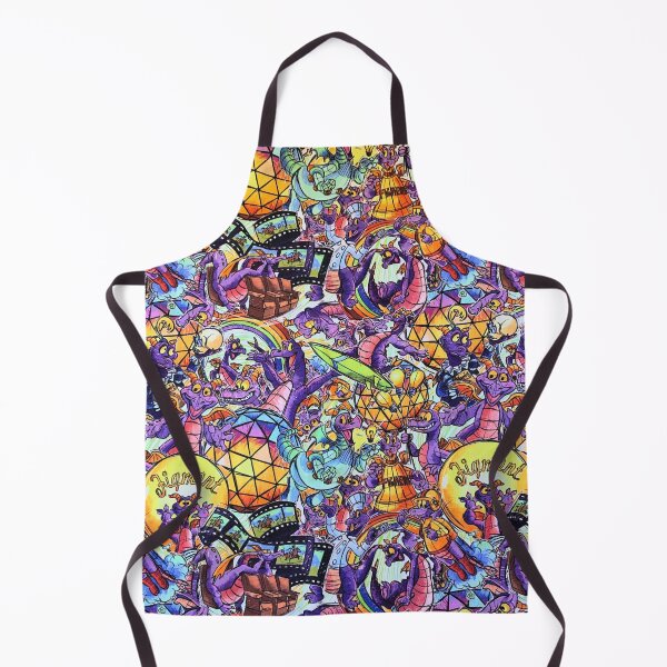 Item preview, figment epcot collage 1 designed and sold by amantu.