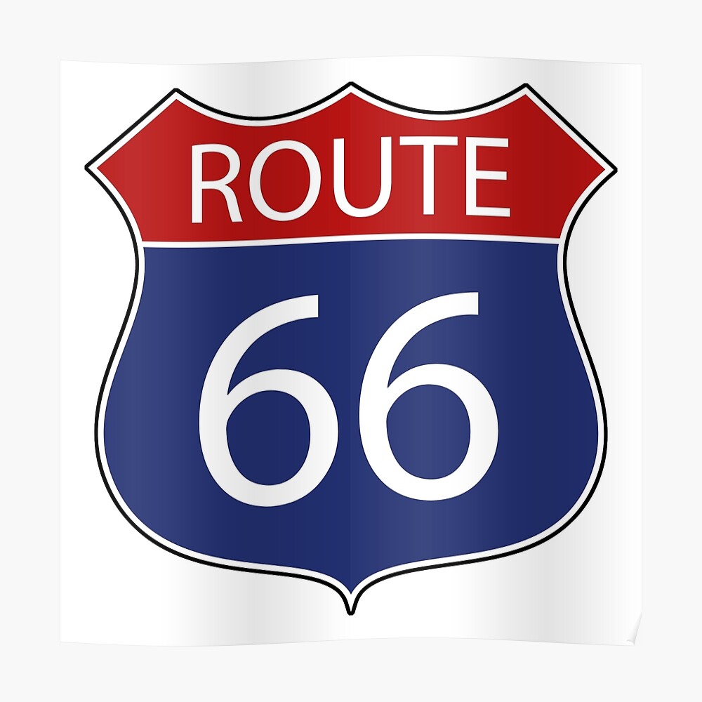 panneau route 66