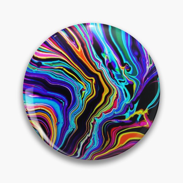 Item preview, Neon Rift - Abstract Psychedelic Glitch designed and sold by PsychedelicPour.