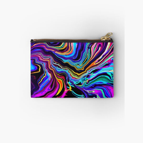 Item preview, Neon Rift - Abstract Psychedelic Glitch designed and sold by PsychedelicPour.