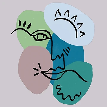 Artwork thumbnail, Painted Face by _InTheGreenhouse
