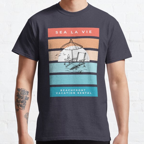 Sea La Vie by the Beach Classic T-Shirt