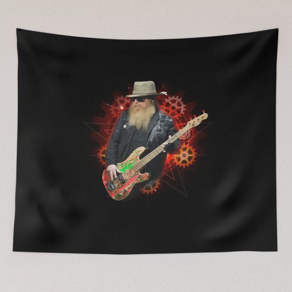 Item preview, Dusty Hill RIP designed and sold by shopTMMAC.